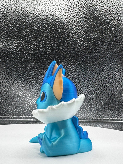 Vapormon3d Print COLORED 3 Inches- Metallic Shine