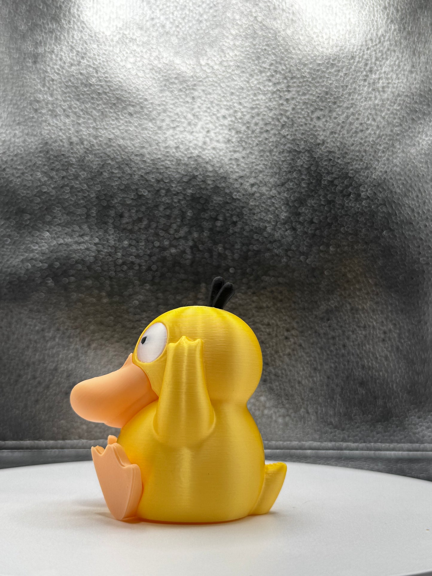 Psychic Duckmon 3d Print COLORED 3 Inches Tall - Metallic Shine