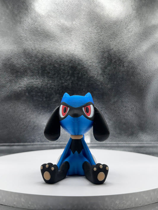Riomon 3d Print COLORED 3 Inches Tall - Metallic Shine