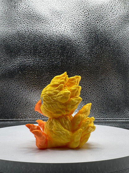 Yellow Chicken 3d Print