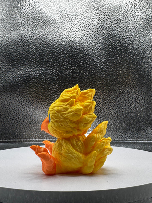 Yellow Chicken 3d Print