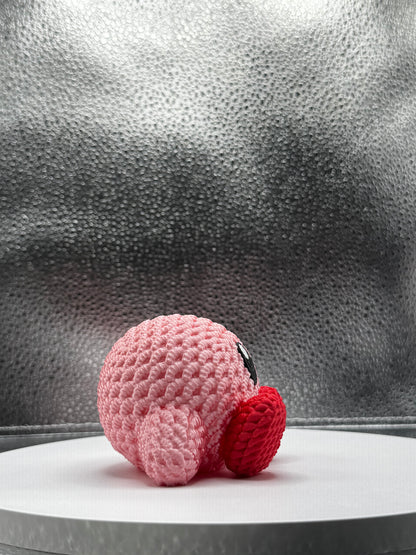 Mr. Pink Circle Knitted Style 3d Printed - Mr. Pink Circle- Metallic Shine