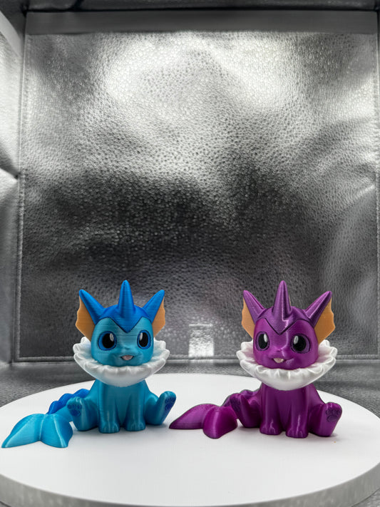 Vapormon3d Print COLORED 3 Inches- Metallic Shine
