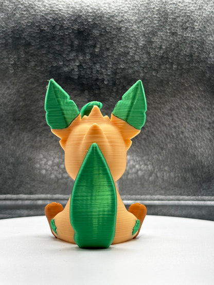 Leafmon 3d Print COLORED 3 Inches-