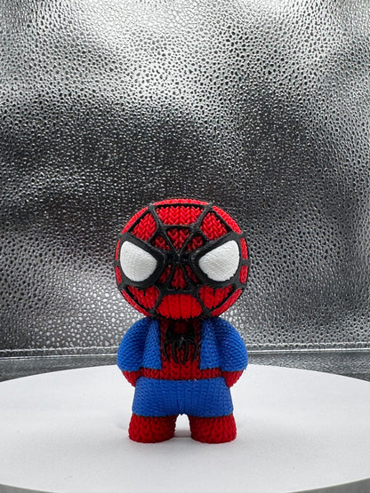 Arachnid Hero Knitted Style 3d Print