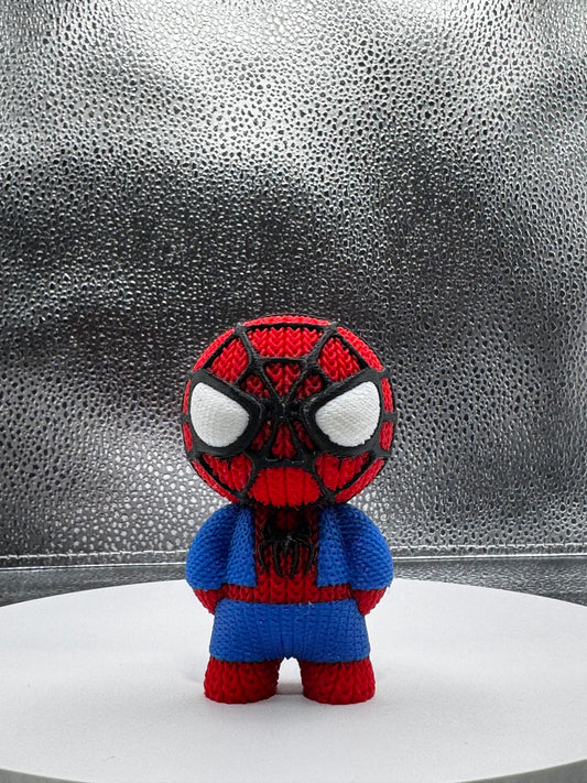 Arachnid Hero Knitted Style 3d Print