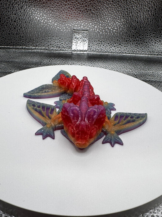 Baby Dragon Flexi 3D Print - Random Color