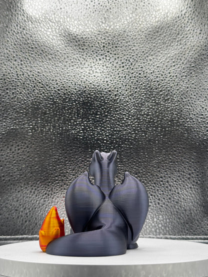 Zardmon 3d Print COLORED 3 Inches Tall - Metallic Shine