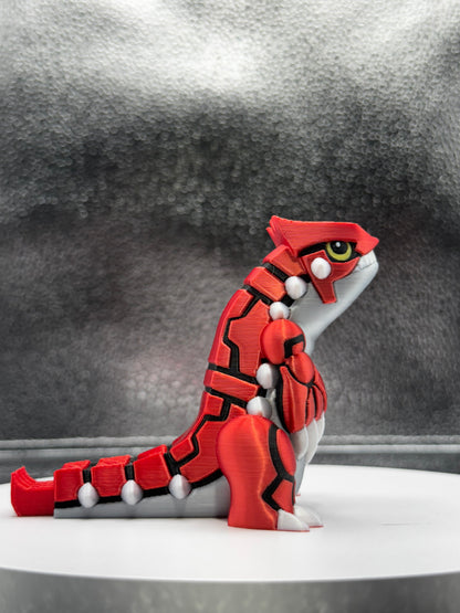 Groudmon 3d Print COLORED 3 Inches - Metallic Shine