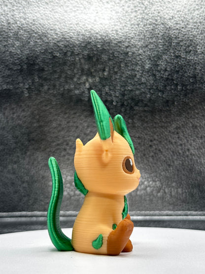 Leafmon 3d Print COLORED 3 Inches-
