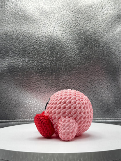 Mr. Pink Circle Knitted Style 3d Printed - Mr. Pink Circle- Metallic Shine