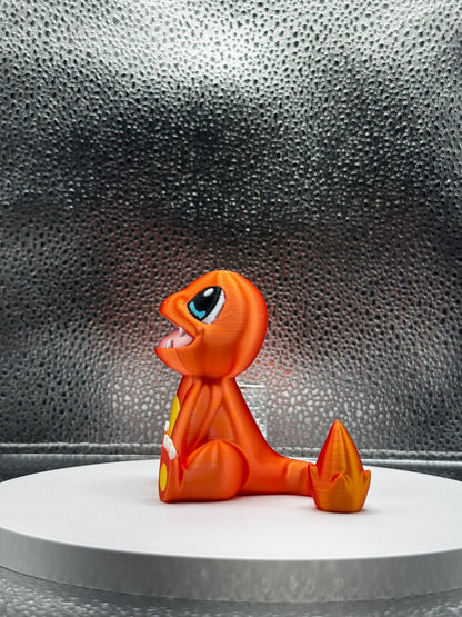 Charmon 3d Print COLORED 3 Inches Tall - Metallic Shine