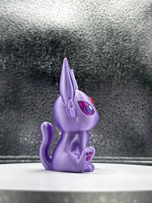 Esmon 3d Printed Colored 3 Inches Tall - Metallic Shine