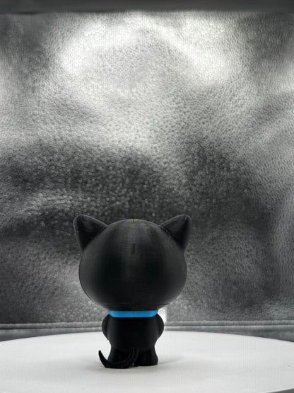 Chocolate Kat 3d Print - Colored