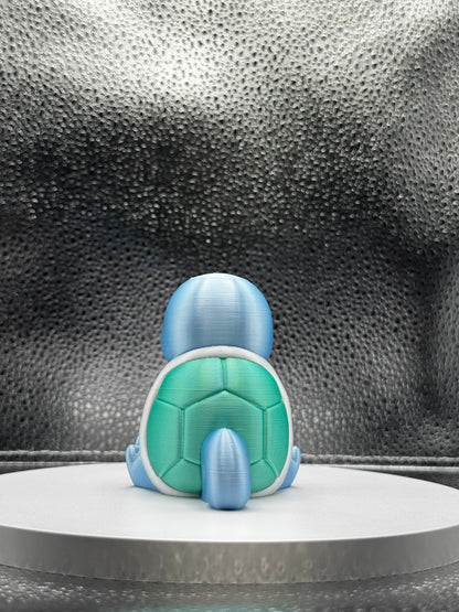 Turtlemon 3d Print COLORED 3 Inches Tall- Metallic Shine