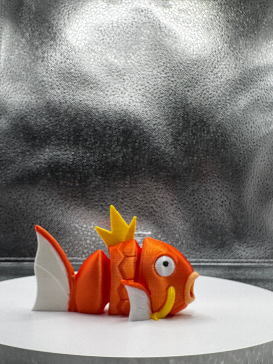 Karpmon 3d Print COLORED 3 Inches Tall - Metallic Shine - WIGGLES