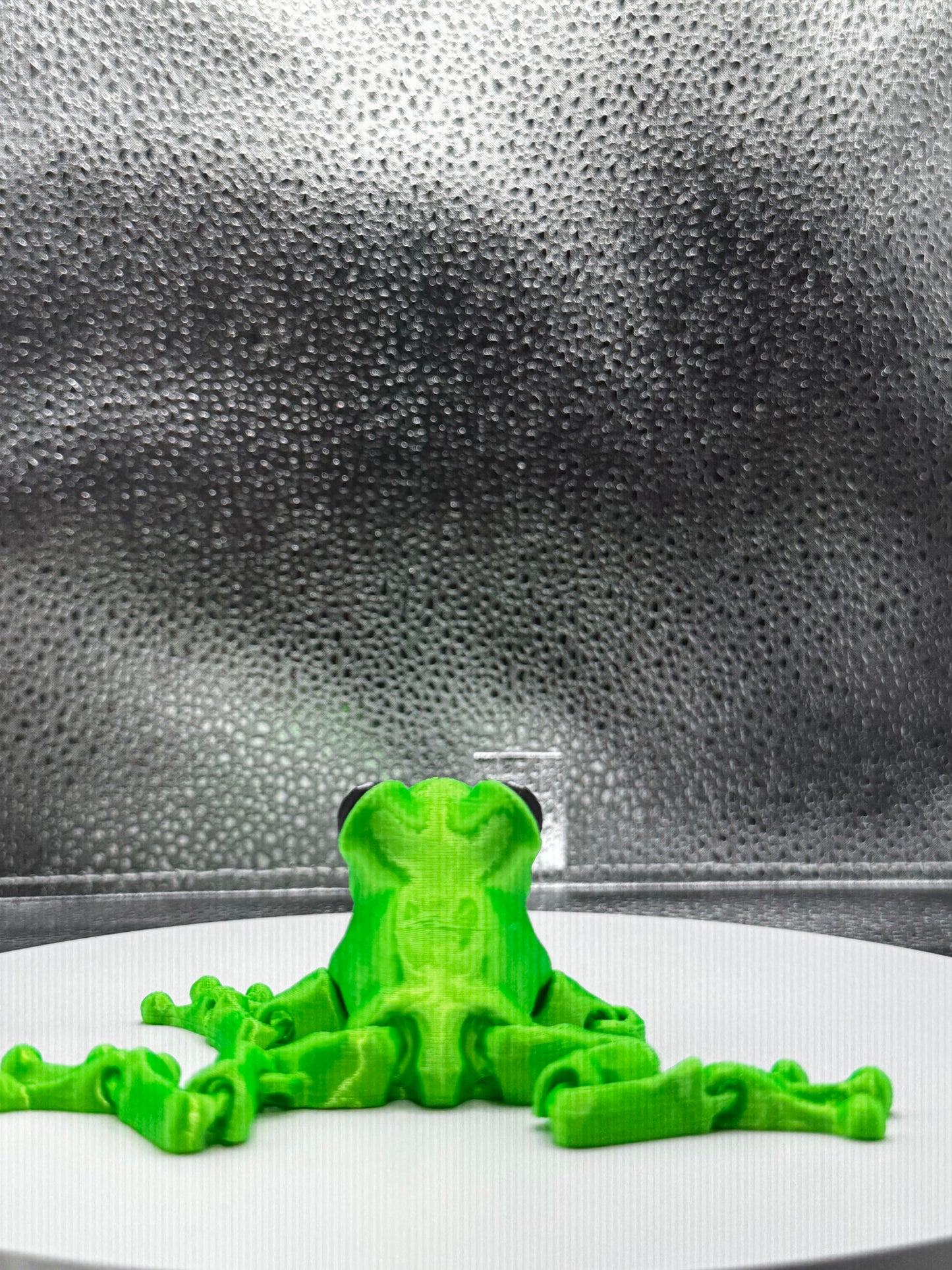 Flexi Frog 3D Print - Metallic Shine