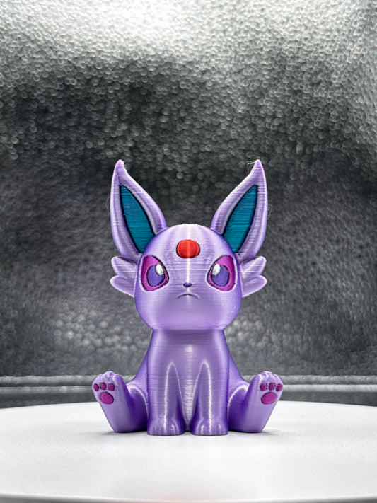 Esmon 3d Printed Colored 3 Inches Tall - Metallic Shine