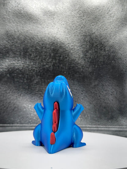 Totomon 3d Print COLORED 3 Inches Tall  - Metallic Shine