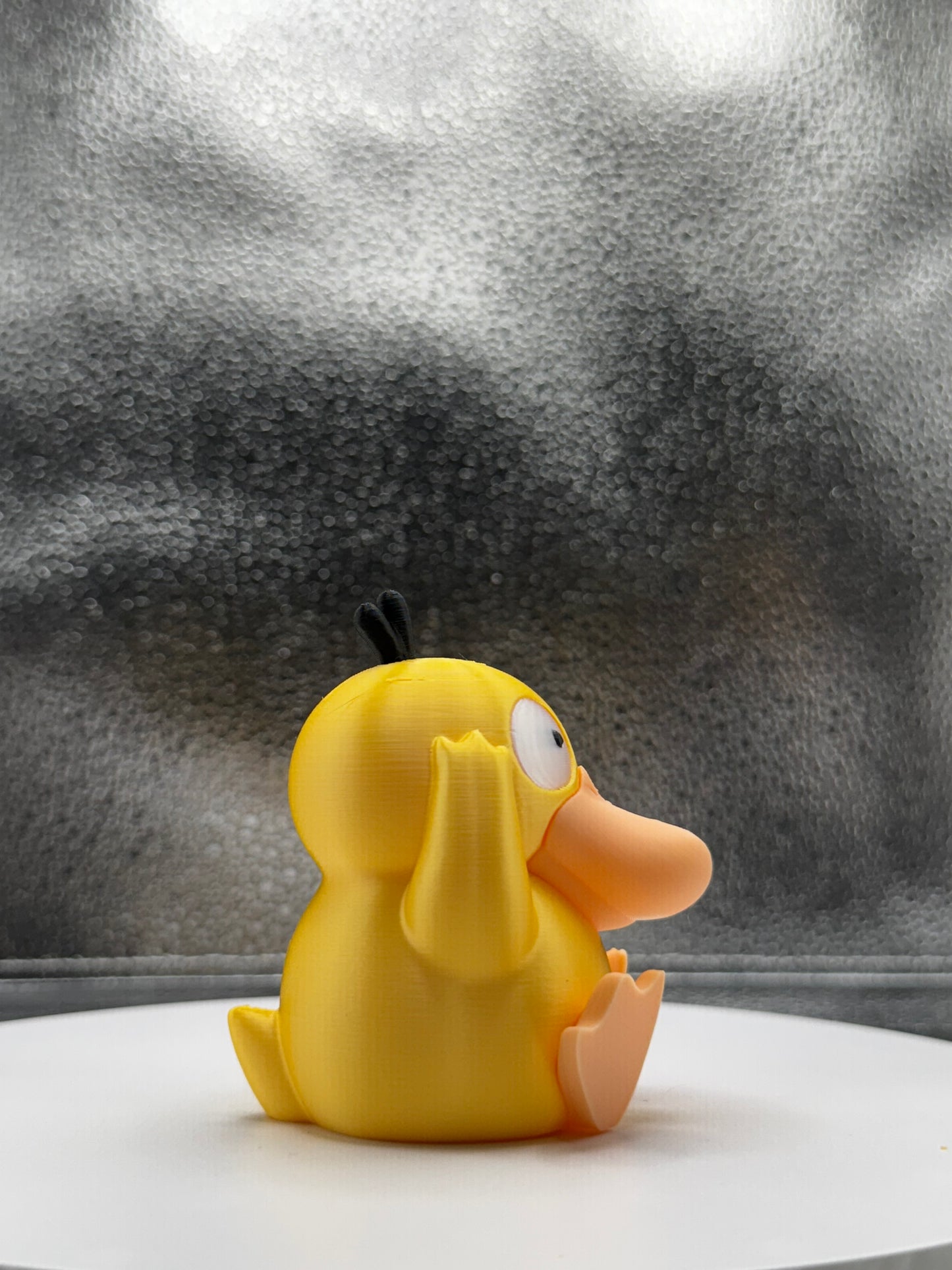 Psychic Duckmon 3d Print COLORED 3 Inches Tall - Metallic Shine
