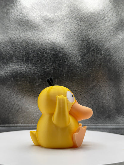 Psychic Duckmon 3d Print COLORED 3 Inches Tall - Metallic Shine