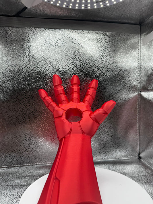 Iron Hand Bottle Holder 3D Print