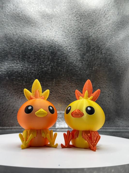 Tormon 3d Printed COLORED 3 Inches- Shiny Tormon- Metallic Shine