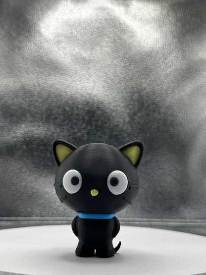 Chocolate Kat 3d Print - Colored
