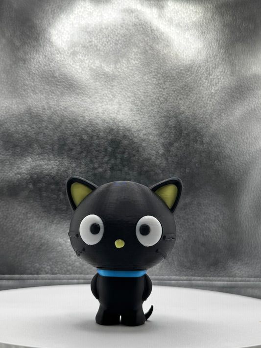 Chocolate Kat 3d Print - Colored