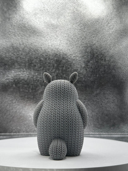 Neighbor Bear Knitted Style 3d Print