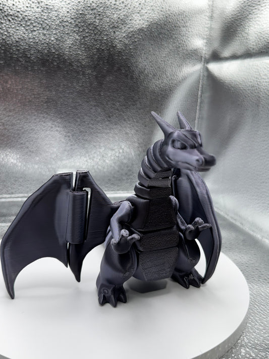Black Flexi Zardmon 3d Print