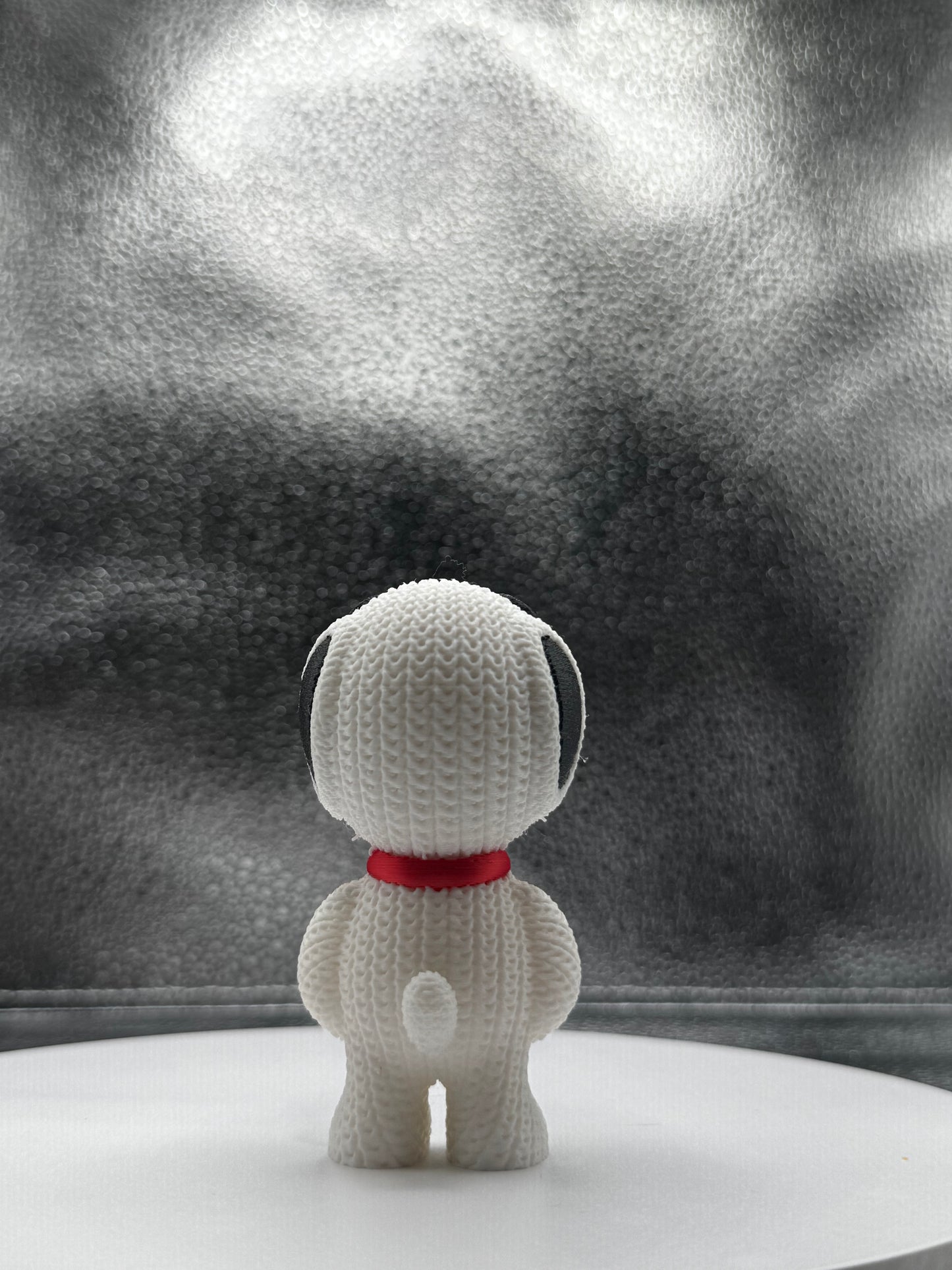 Snoopin Dog 3d Print Colored - Knitted Style