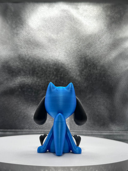 Riomon 3d Print COLORED 3 Inches Tall - Metallic Shine