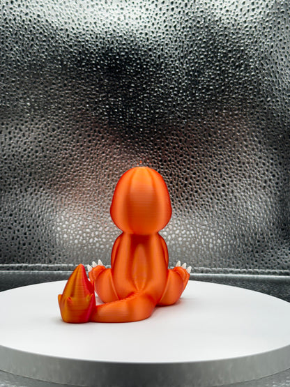 Charmon 3d Print COLORED 3 Inches Tall - Metallic Shine