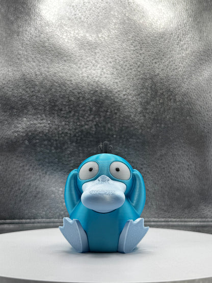 Psychic Duckmon 3d Print COLORED 3 Inches Tall - Metallic Shine
