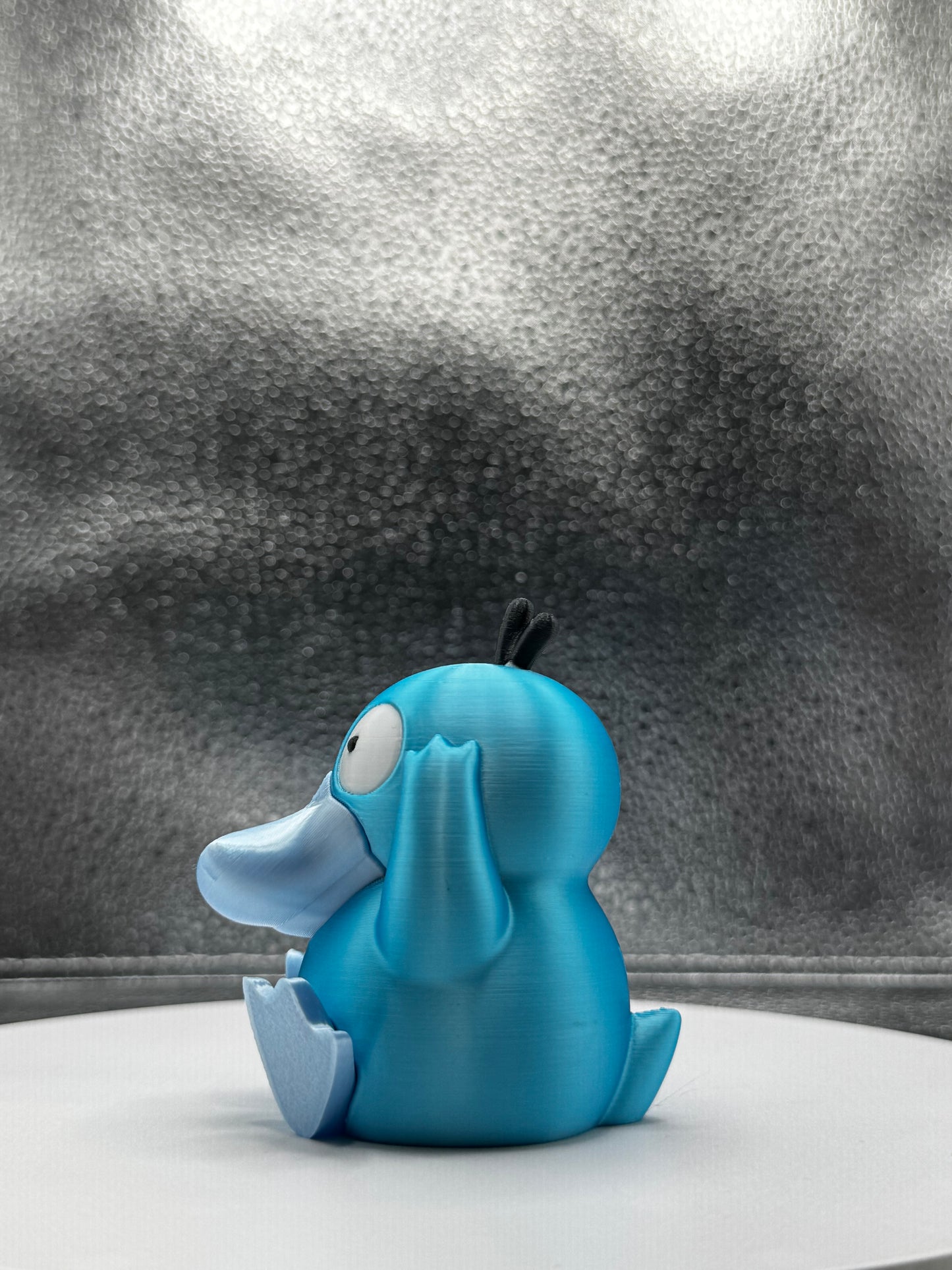 Psychic Duckmon 3d Print COLORED 3 Inches Tall - Metallic Shine