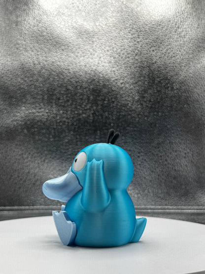 Psychic Duckmon 3d Print COLORED 3 Inches Tall - Metallic Shine