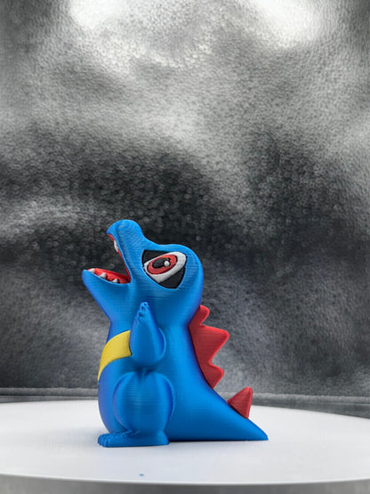 Totomon 3d Print COLORED 3 Inches Tall  - Metallic Shine