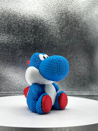 Knitted Style Yoshman 3d Print COLORED 3 Inches Tall - EVERY COLOR