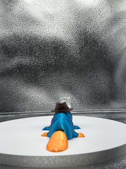 Agent Platypus 3D Print - Hat Removable - Wiggles