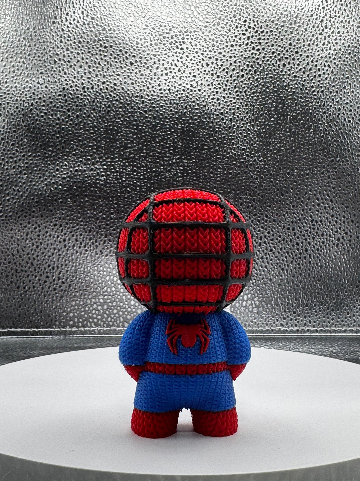 Arachnid Hero Knitted Style 3d Print