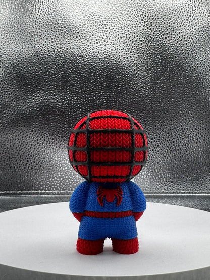 Arachnid Hero Knitted Style 3d Print