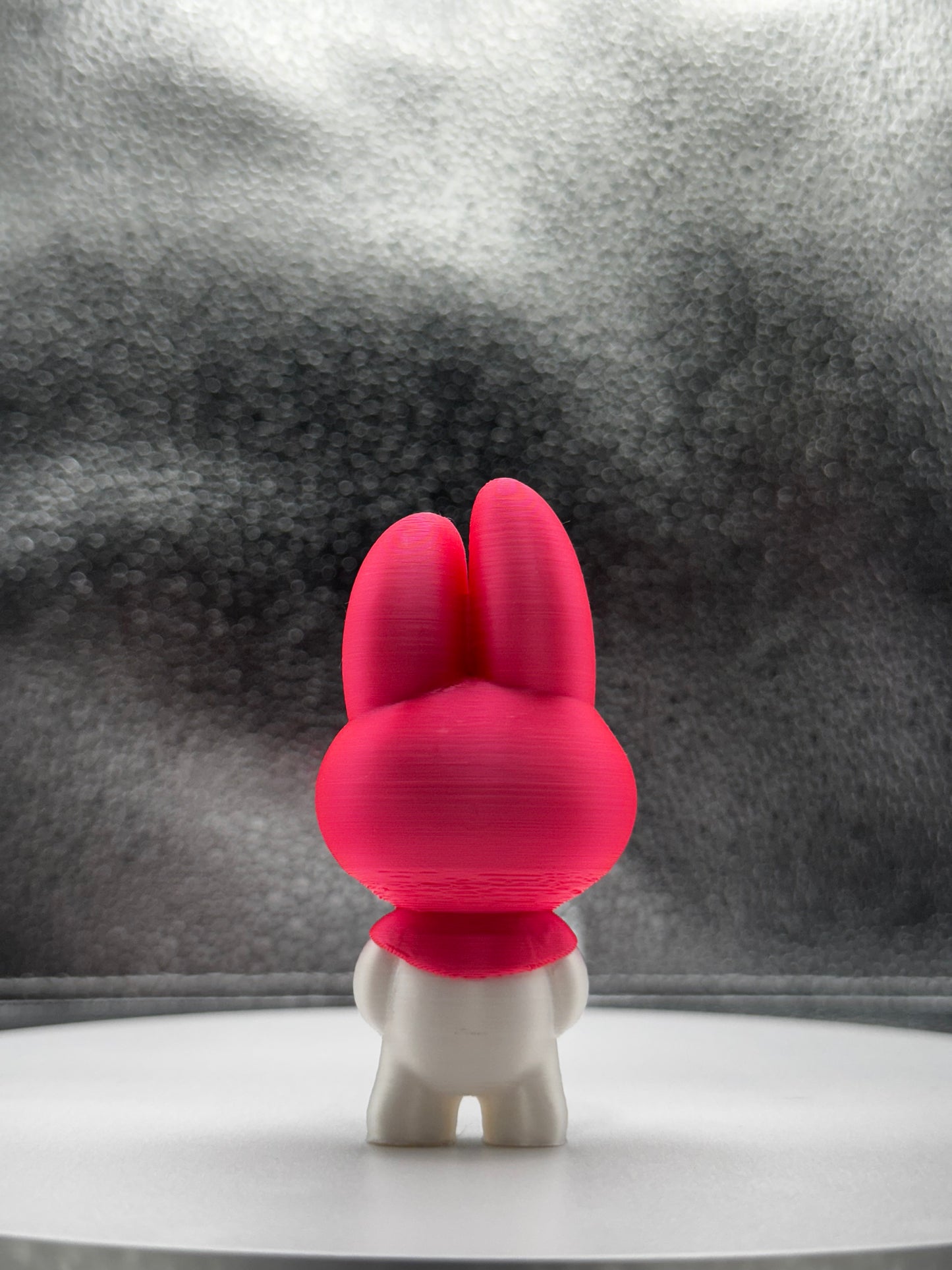 My Pink Bunny 3d Print COLOR - Metallic Shine