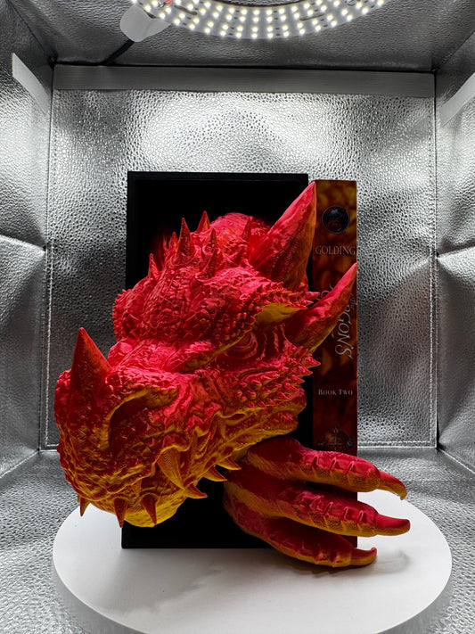 Dragon Book Nook 3D Print- Random Color