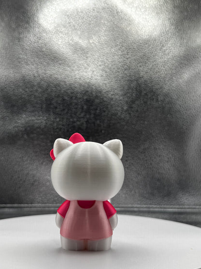 Hi Cat 3d Print - COLORED
