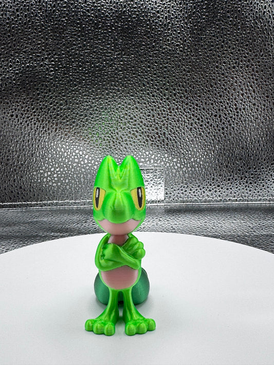 Treemon Print COLORED 3 Inches Tall - Metallic Shine
