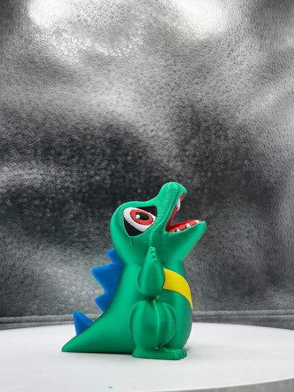 Totomon 3d Print COLORED 3 Inches Tall  - Metallic Shine