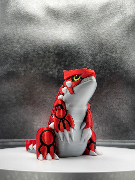 Groudmon 3d Print COLORED 3 Inches - Metallic Shine