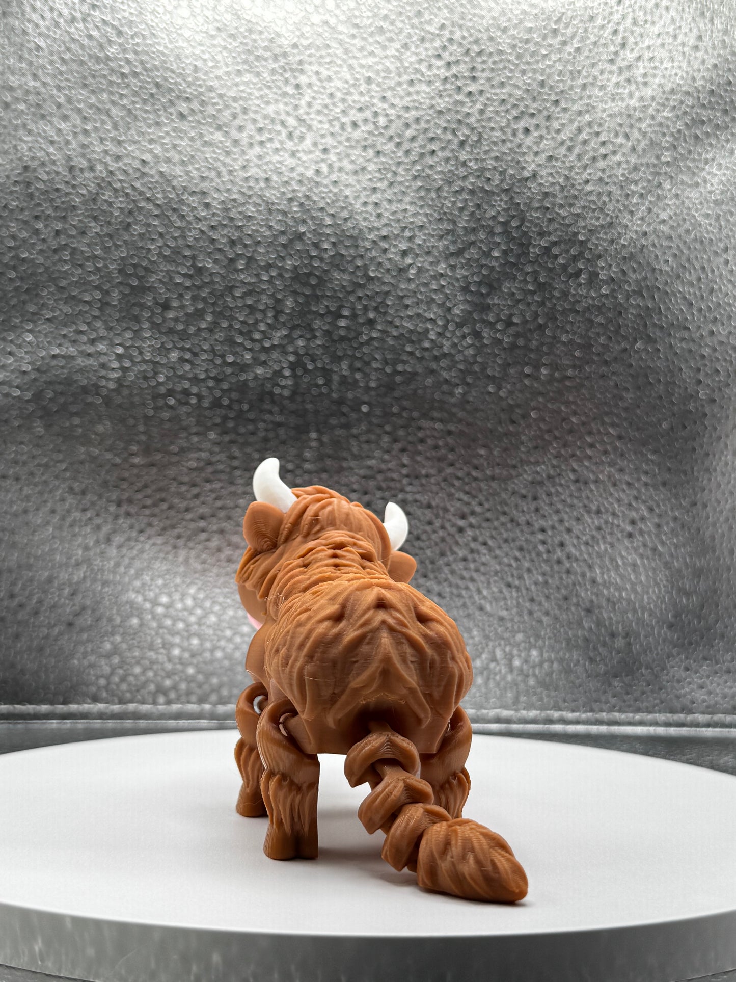 Highland Cow Fidget Flexi 3D Print