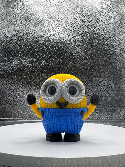 Yellow Helper Knitted Style 3D Print